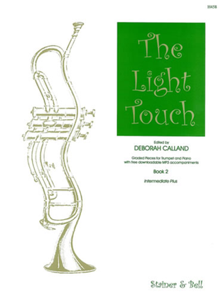 Book cover for The Light Touch: Book 2. Trumpet and Piano