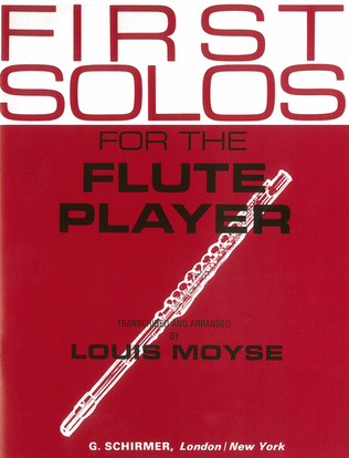 Book cover for First Solos For The Flute Player