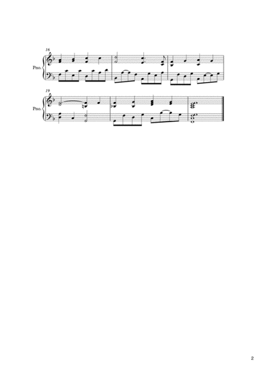 Christmas Carols for Advanced Level Sheet Collection Piano image number null