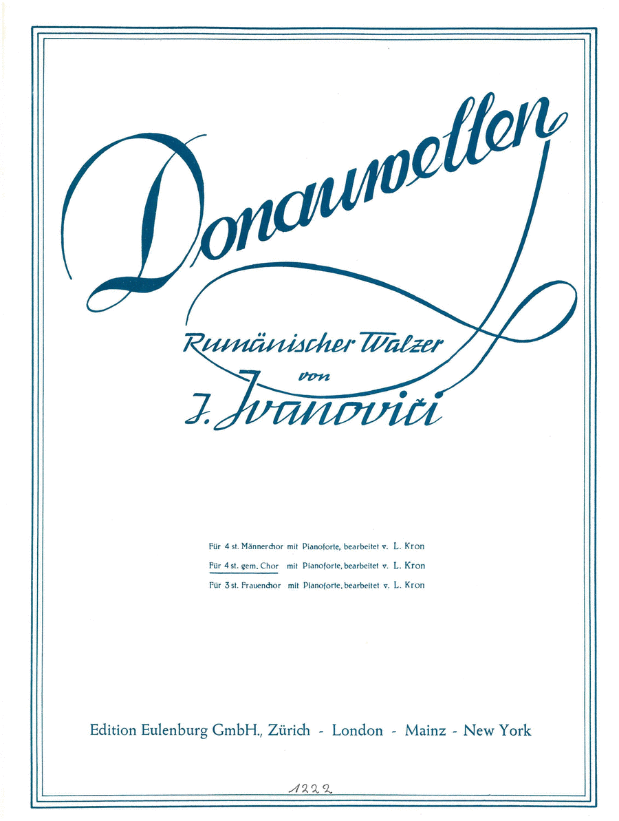 Donauwellen (Waves of the Danube)