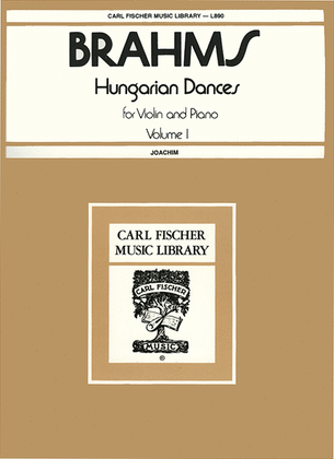 Book cover for Hungarian Dances