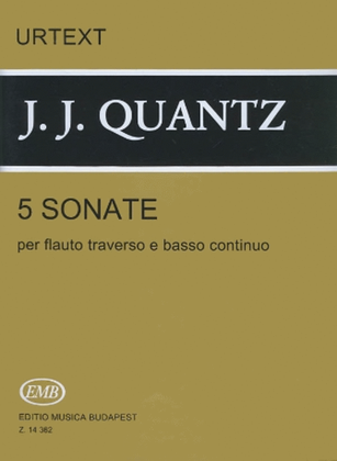 Book cover for 5 Sonatas