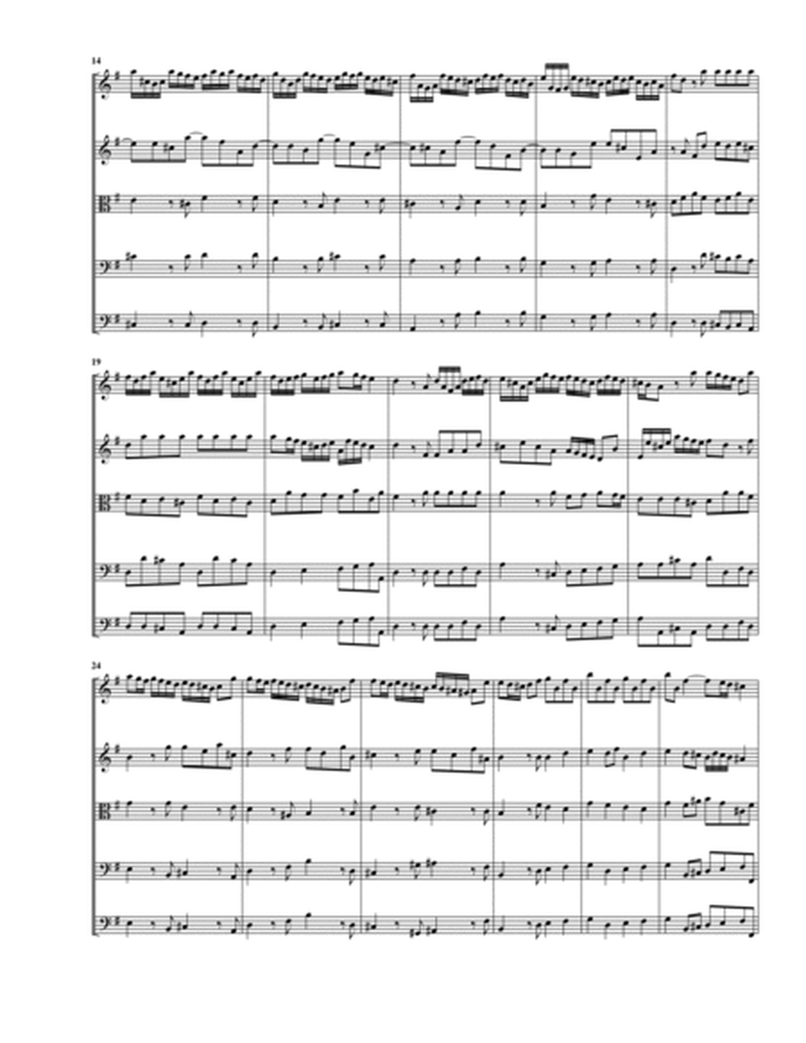 Concerto for string orchestra, Op.7, no.4 in G major (Original version - score and parts)