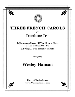 Book cover for Three French Carols