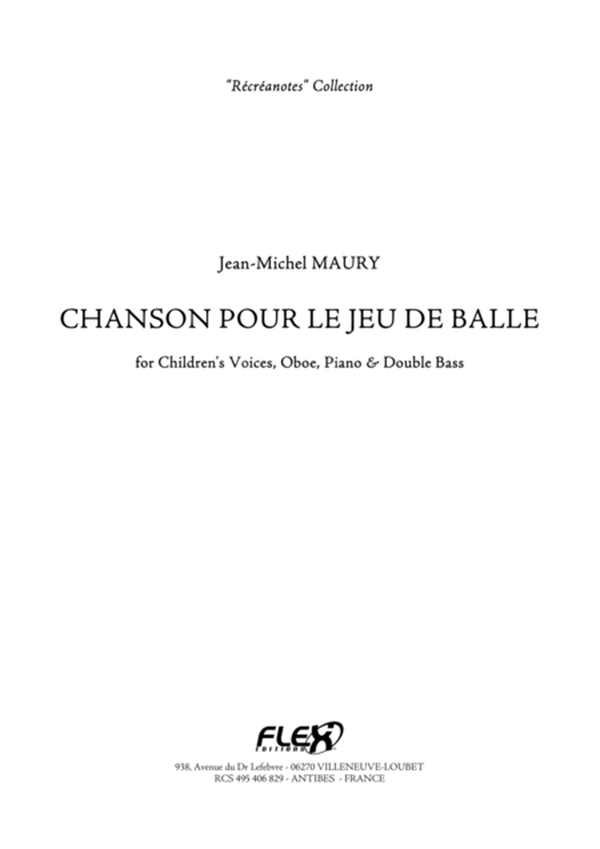 Chanson Pour Le Jeu De Balle image number null