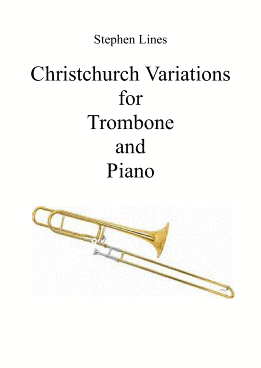 Christchurch Variations for Trombone and Piano image number null