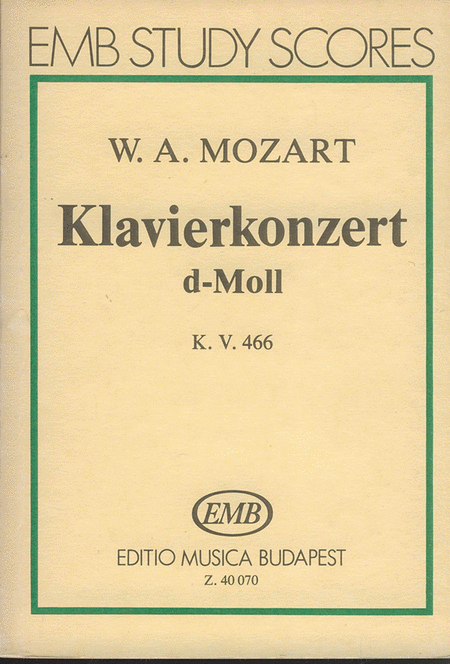 Klavierkonzert d-Moll, KV 466
