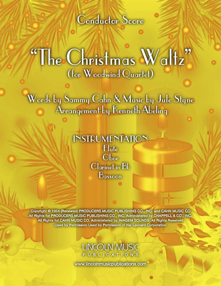 Book cover for The Christmas Waltz