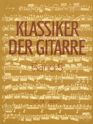 Book cover for Classics of the Guitar
