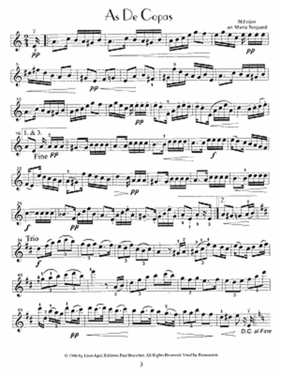 French Tangos for Violin