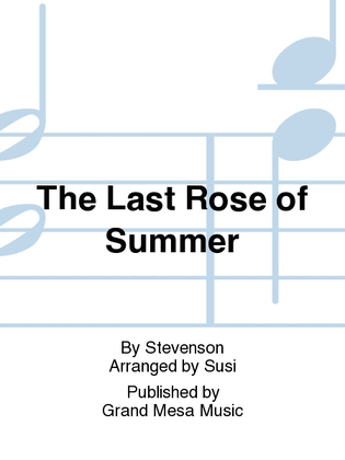 Book cover for The Last Rose of Summer
