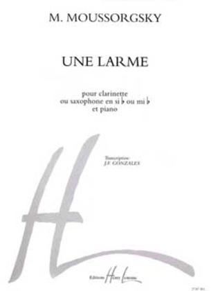 Book cover for Une Larme