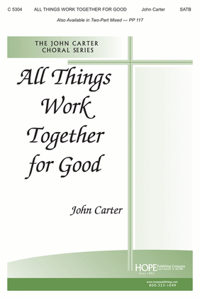 Book cover for All Things Work Together for Good