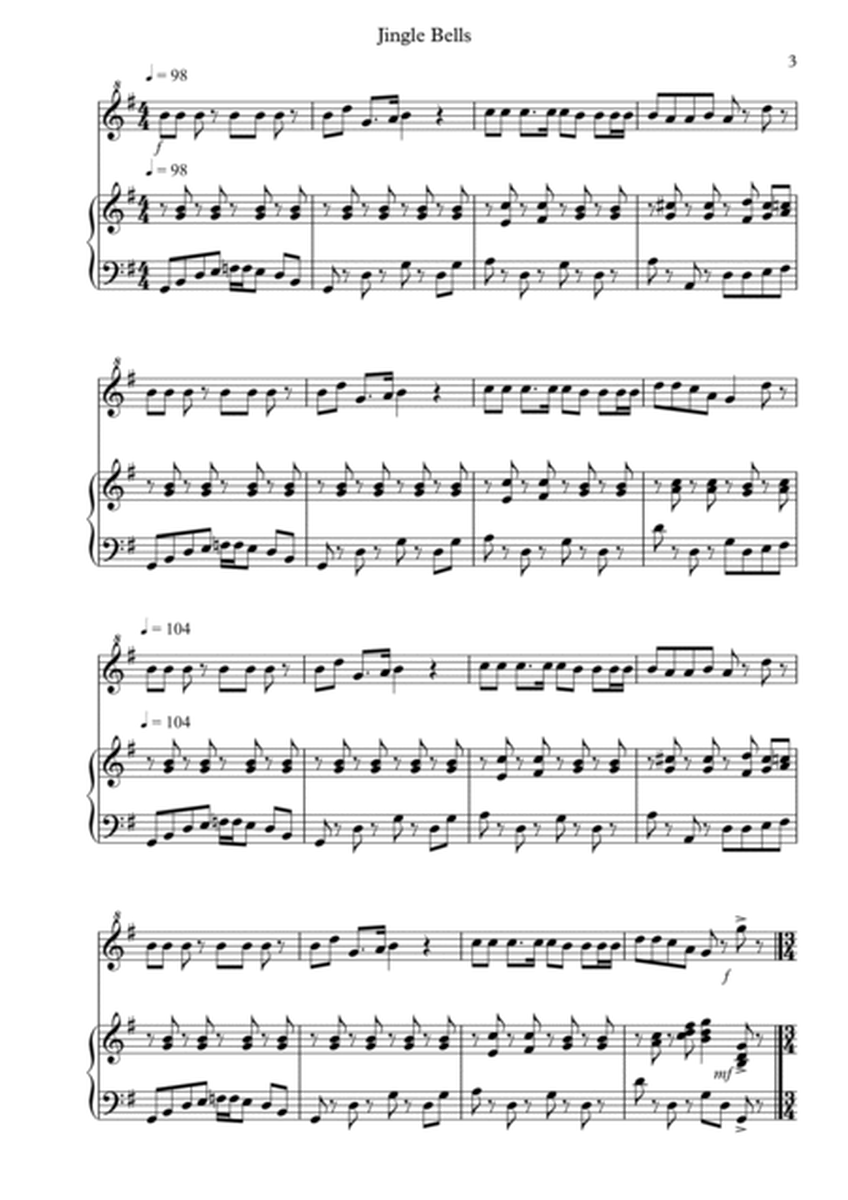 8 Easy Christmas Pieces for Descant Recorder And Piano image number null