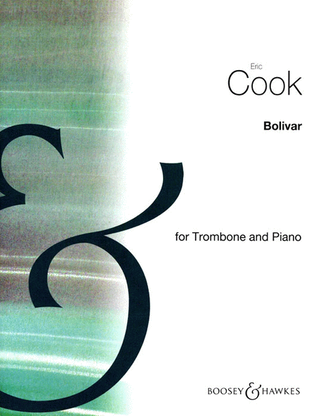 Book cover for Bolivar For Trombone And Piano