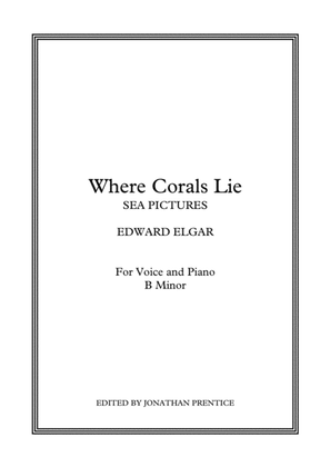 Where Corals Lie - Sea Pictures (B Minor)