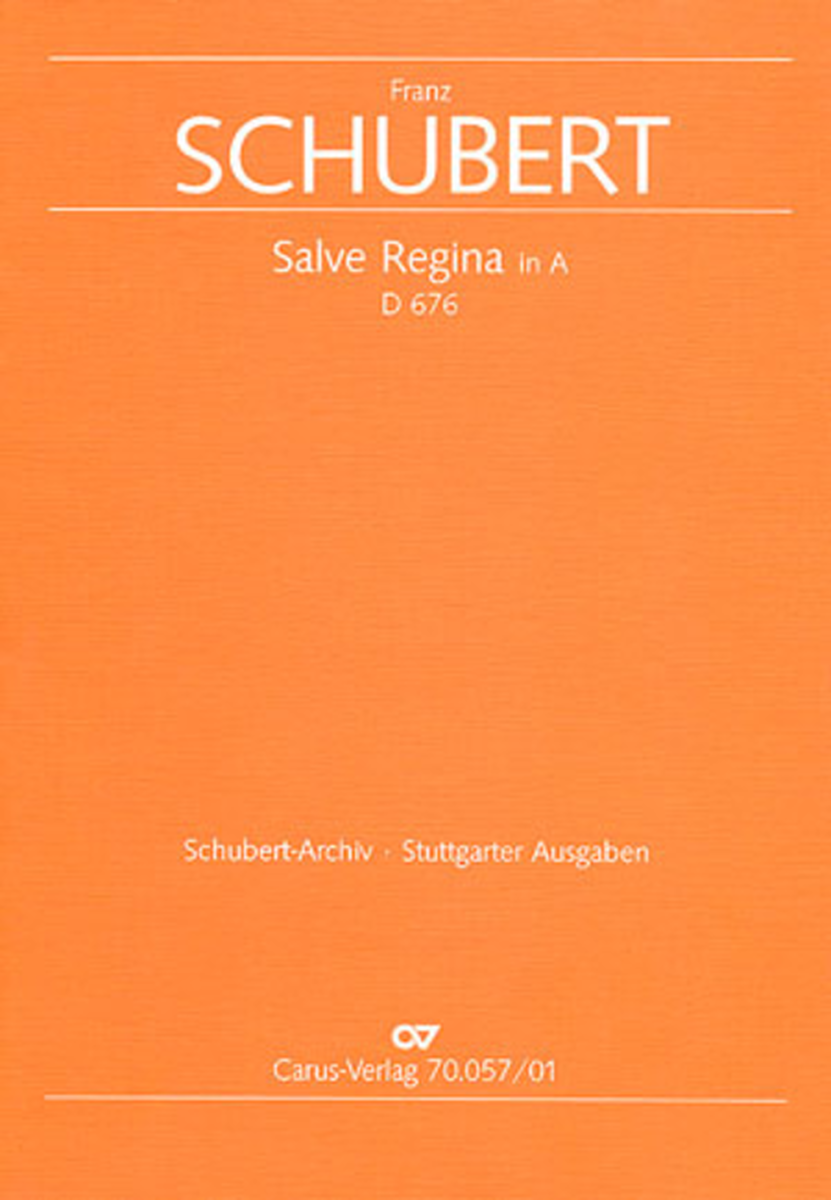 Salve Regina in A major