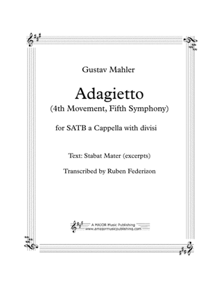 Book cover for Adagietto (Mahler)