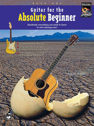 Book cover for Guitar for the Absolute Beginner, Book 1