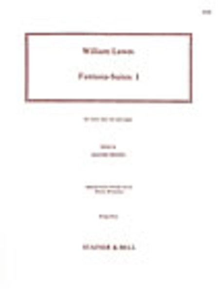 Fantasia-Suites: Set 1 (Violin, Bass Viol and Organ)