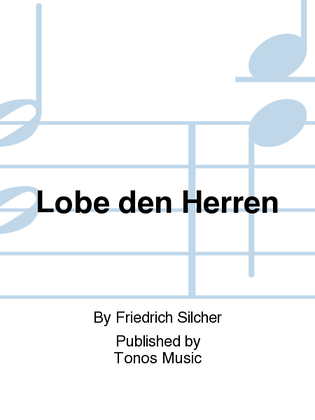 Lobe den Herren