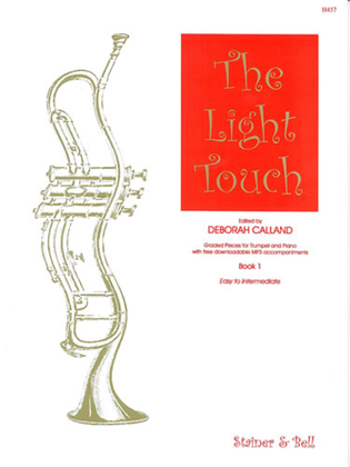 Book cover for The Light Touch: Book 1. Trumpet and Piano