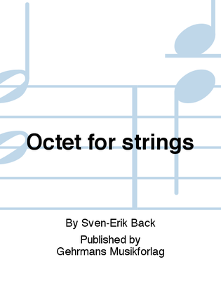 Book cover for Octet for strings
