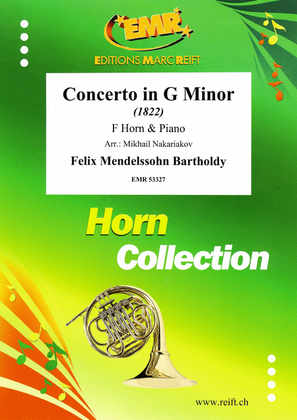 Book cover for Concerto in G Minor