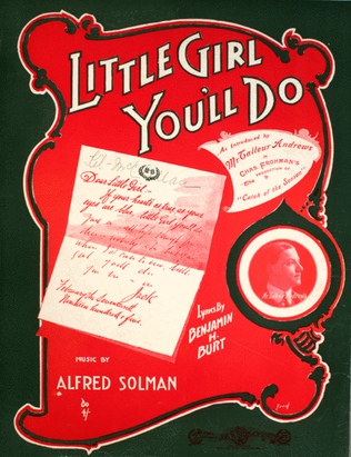 Book cover for Little Girl You'll Do