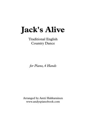 Book cover for Jack's Alive - Piano, 4 Hands