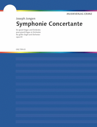 Book cover for Symphonie Concertante