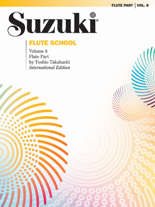 Book cover for Suzuki Flute School, Volume 8