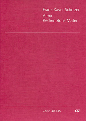 Book cover for Alma redemptoris mater