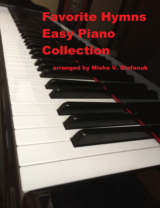 Book cover for Favorite Hymns Easy Piano Collection