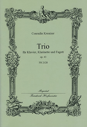 Book cover for Trio, op. 43