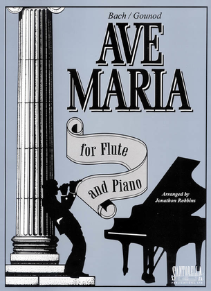 Book cover for Ave Maria for Flute and Piano * Bach - Gounod