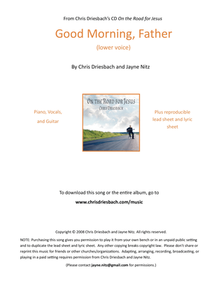 Book cover for Good Morning, Father (low voice)
