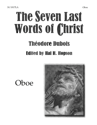 Book cover for The Seven Last Words of Christ - Oboe