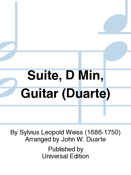Suite, D Min, Guitar (Duarte)