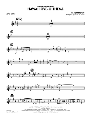 Book cover for Hawaii Five-O Theme - Alto Sax 1