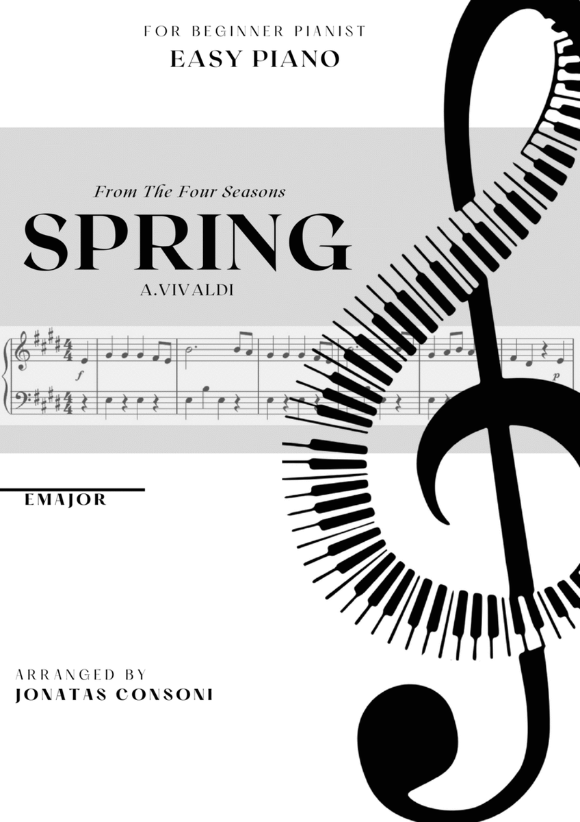 Spring from The Four Seasons - E Major image number null
