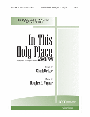 Book cover for In This Holy Place