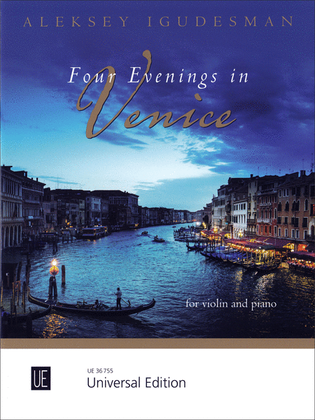 Book cover for Four Evenings in Venice