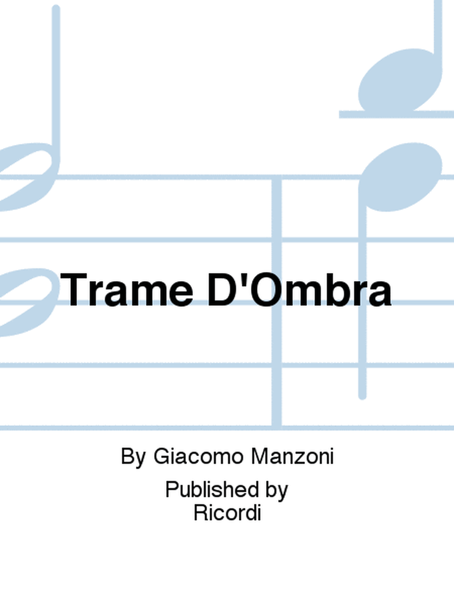 Trame D'Ombra