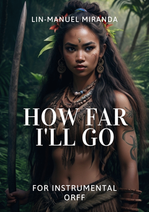 Book cover for How Far I'll Go