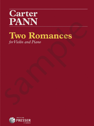 Book cover for Two Romances