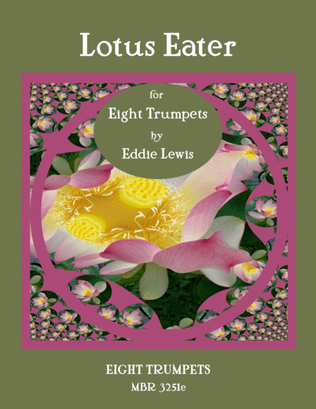 Book cover for The Lotus Eater for Eight Trumpets by Eddie Lewis