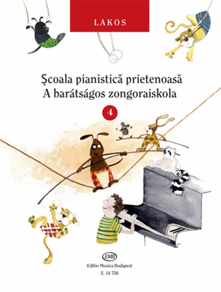 Book cover for Scoala pianistica prietenoasa