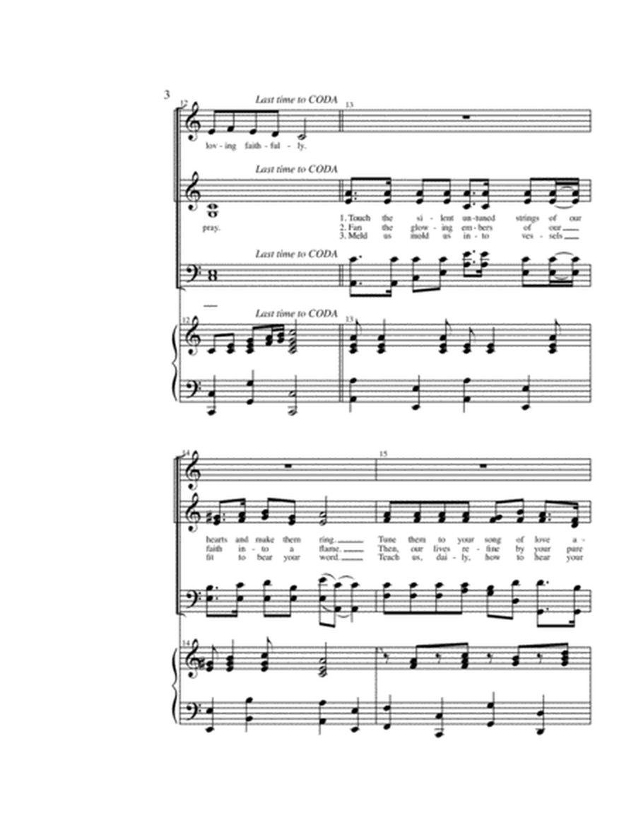 "Blow, Wind of God" Choral Anthem SATB