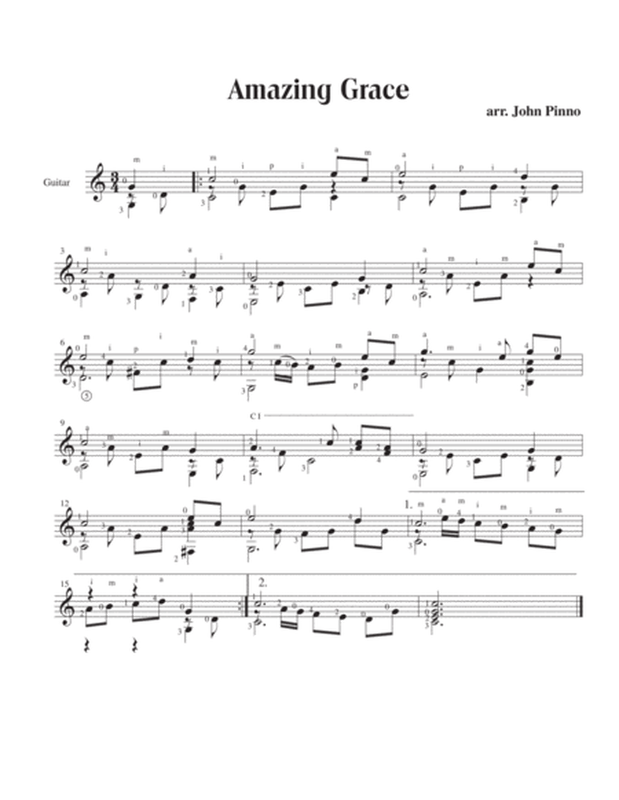 Hymn Tunes for classical guitar